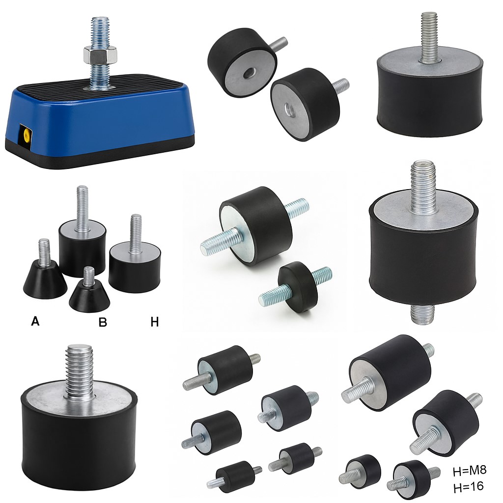 SOPORTES ANTIVIBRACION, TACOS